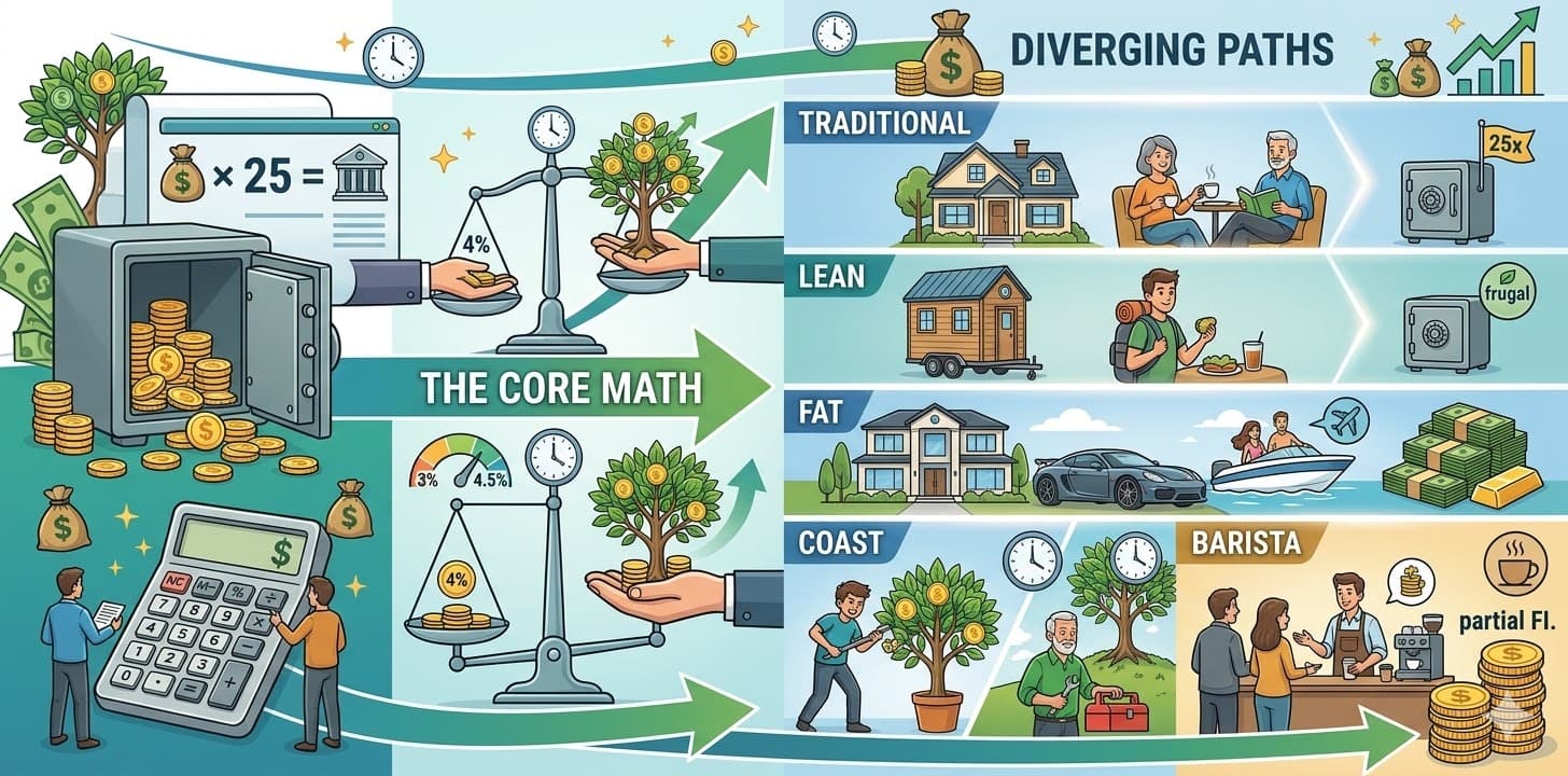 FIRE Movement Explained: Find Your Path to Financial Independence and Early Retirement - Dividend investing guide illustration